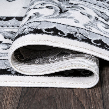 Acanthus French Border Area Rug